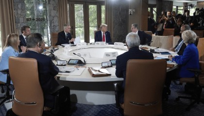 G7發(fā)表聯(lián)合聲明，不準(zhǔn)改變南?，F(xiàn)狀，不到24小時，中方接劃下紅線 ?