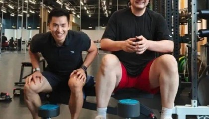 45歲姚明訓(xùn)練照曝光，已恢復(fù)訓(xùn)練兩個(gè)多月，看起來(lái)瘦了不少