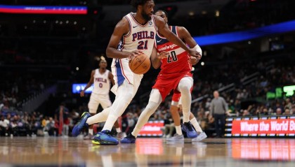 馬克西39+10恩比德25分 76人加時(shí)險(xiǎn)勝奇才取4連勝