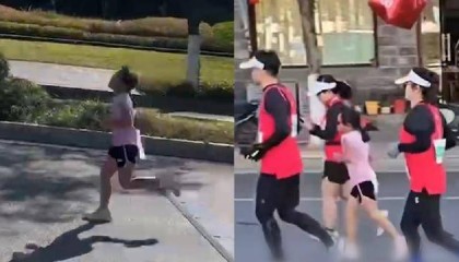 “蹭跑”全馬女孩父親承認(rèn)違規(guī)：女兒10歲已練跑步3年
