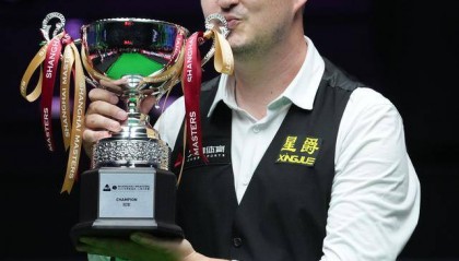 斯諾克上海大師賽-威爾遜11-9卡特 時隔十年再奪冠