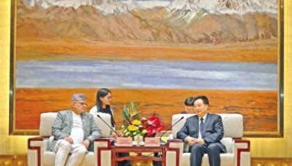 王君正會(huì)見(jiàn)尼泊爾甘達(dá)基省首席部長(zhǎng)潘迪