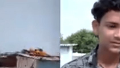 意外拍下印航墜毀影片，少年至今驚恐亂語睡不著稱再也不敢坐飛機(jī)