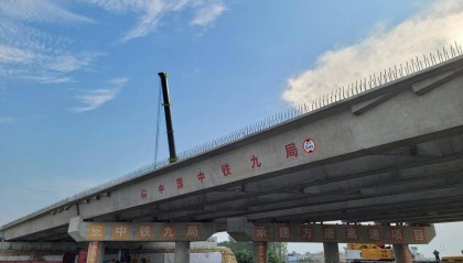 方唐高速項目主線橋梁架設 施工圓滿完成