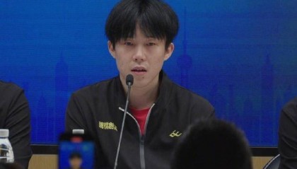 王楚欽談戰(zhàn)勝林詩棟：和他水平接近，抱著拼的心態(tài)去面對