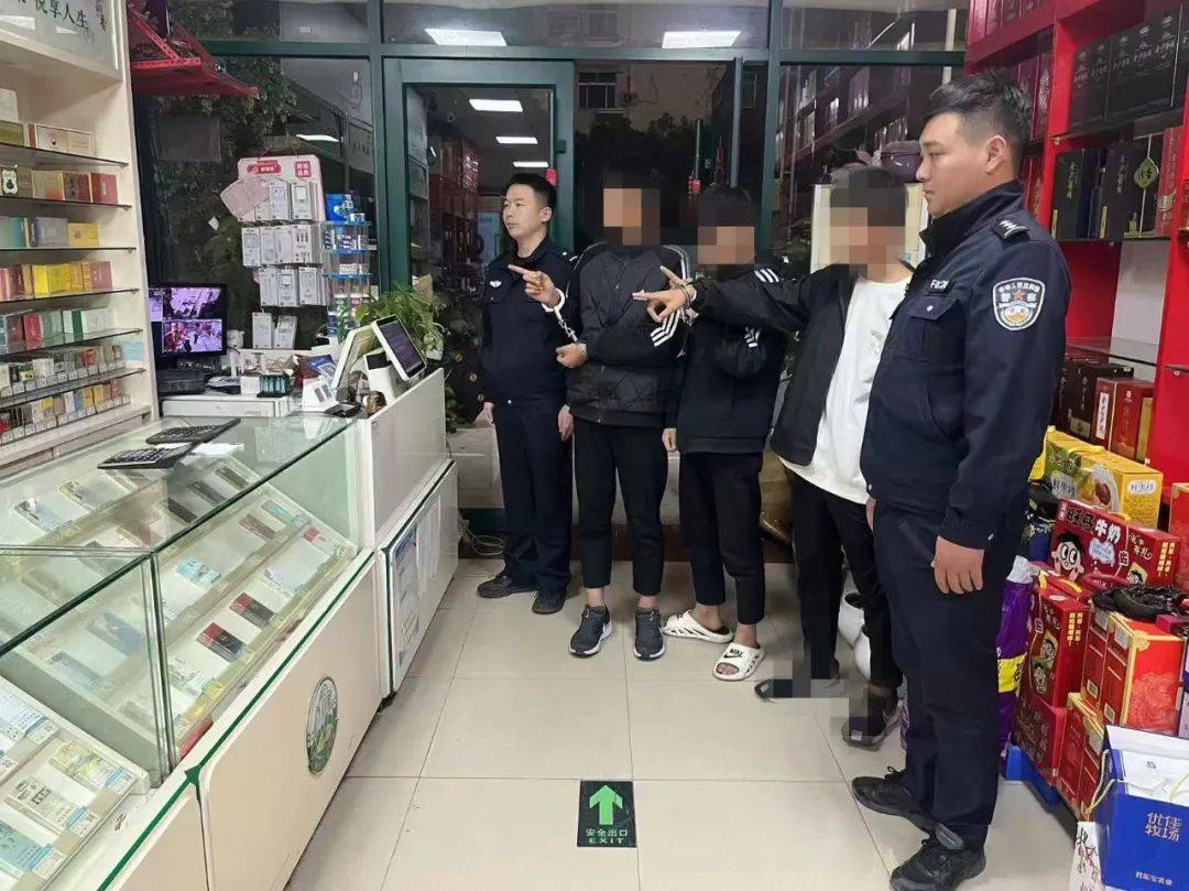 2分鐘“掃蕩”一家店！山東菏澤警方抓獲一盜竊團伙