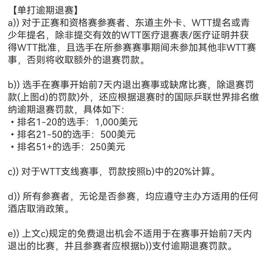 “交不起罰款”，樊振東宣布退出國際排名但不退役，“繼續(xù)參與更多不同的賽場”