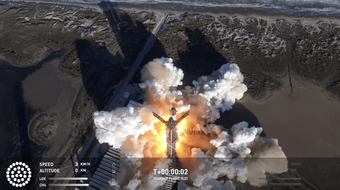 SpaceX星艦第七次試飛入軌失敗，但再次完成“筷子夾火箭”回收