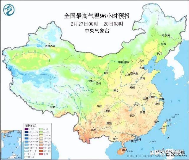 25℃+！西安“火箭式”升溫！但需警惕→