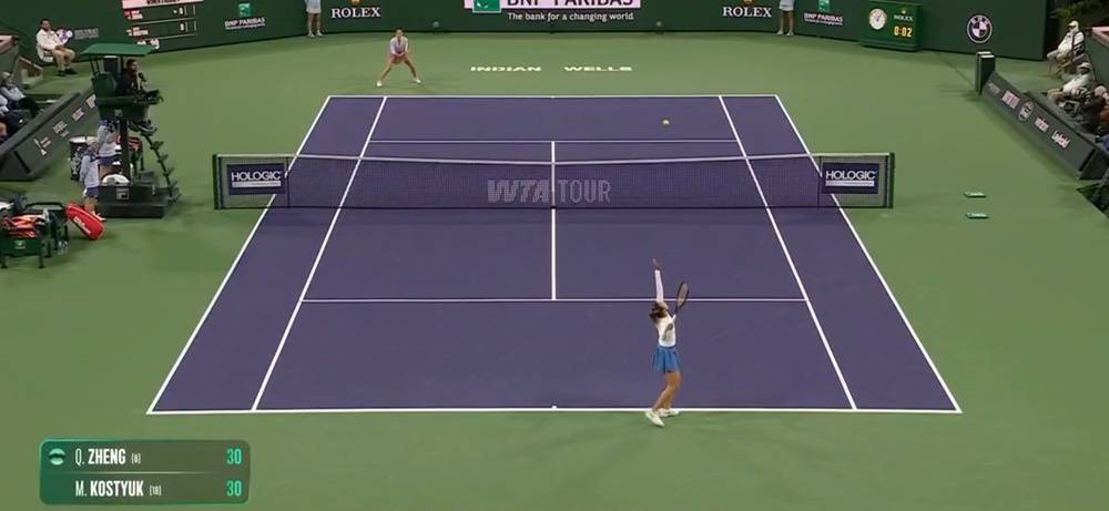 三連勝！鄭欽文擊敗科斯秋克 晉級女單八強