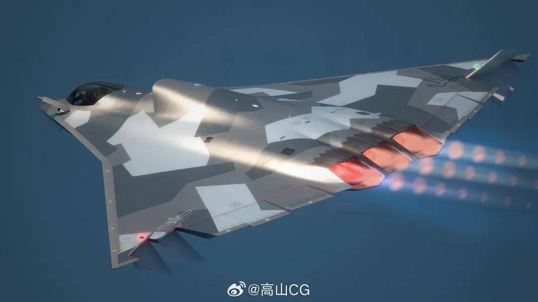 成飛“六代機”再次試飛，為何采用三發(fā)構(gòu)型？受限于發(fā)動機性能？