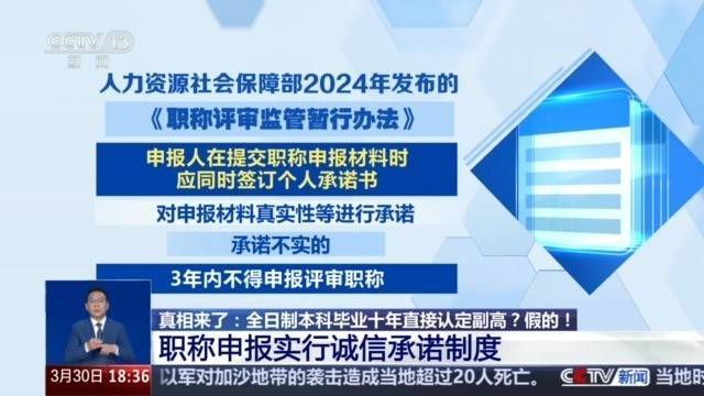 全日制本科畢業(yè)十年直接認(rèn)定副高？別信！