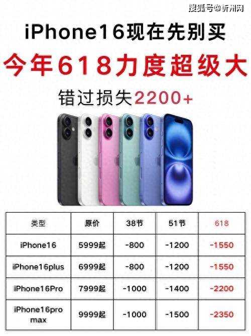 庫克徹底發(fā)飆？iPhone16再度降價(jià)，256G最高直降1700，是扛不住了嗎？