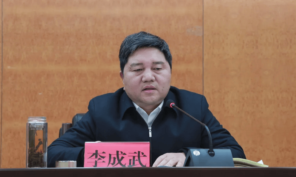 正廳級李成武，任上主動(dòng)投案