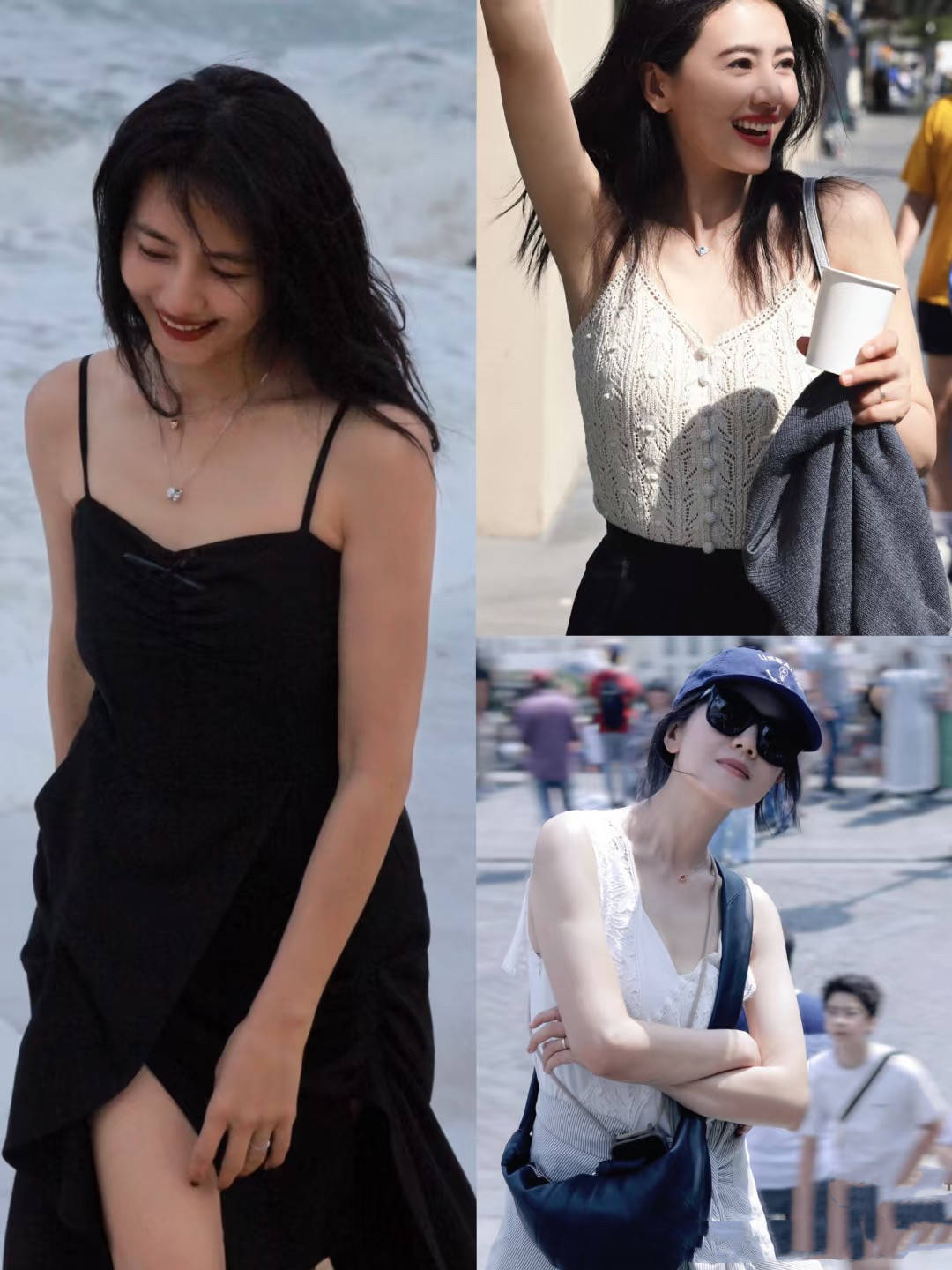 56歲許晴少女感，高圓圓女神感，林志玲御姐范，女明星的夏裝都有什么玄機？