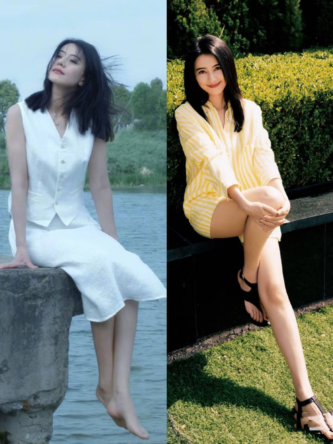 56歲許晴少女感，高圓圓女神感，林志玲御姐范，女明星的夏裝都有什么玄機？