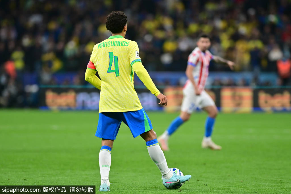 世預賽-庫尼亞助攻維尼修斯制勝 巴西1-0巴拉圭提前2輪出線