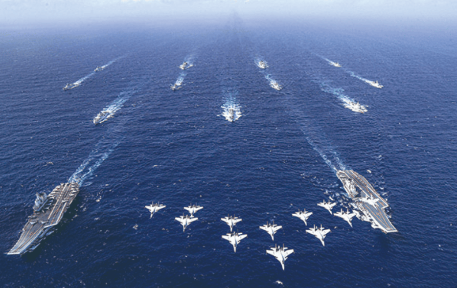 臺軍5架戰(zhàn)機挑釁遼寧艦，特朗普發(fā)現(xiàn)不對勁，緊急扣下64架F-16V