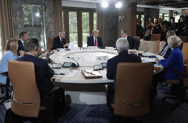 G7發(fā)表聯(lián)合聲明，不準改變南?，F(xiàn)狀，不到24小時，中方接劃下紅線 ?