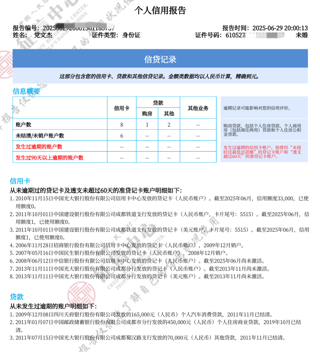 男子26年前被冒名頂替上中專，名下出現(xiàn)8張信用卡背80萬債務！對方被判拘役4個月罰1萬元