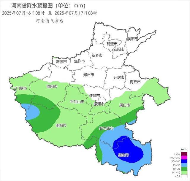 雨！中到大雨！暴雨！明后兩天，河南多地有雨