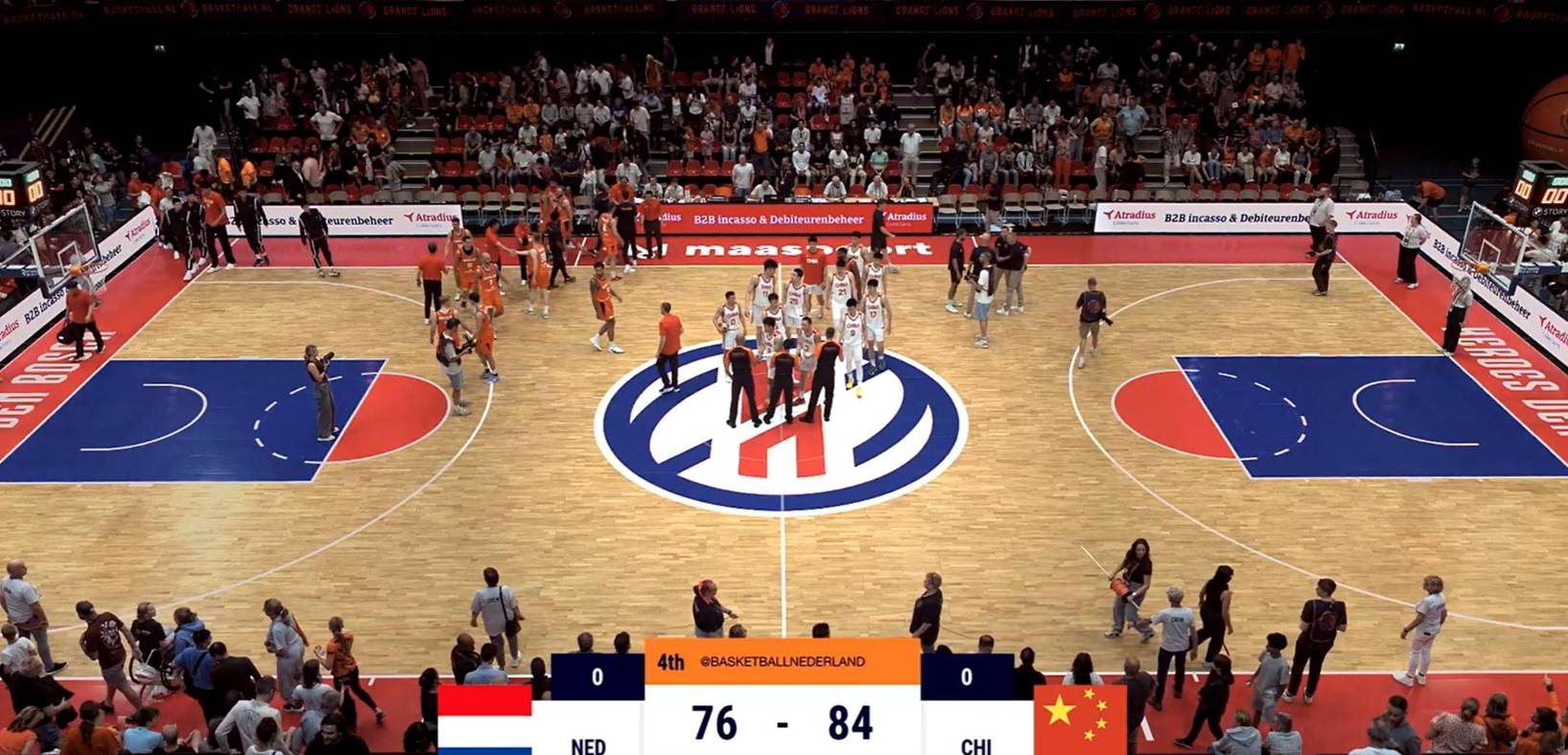 男籃熱身賽-余嘉豪兩雙胡明軒13分 中國勝荷蘭