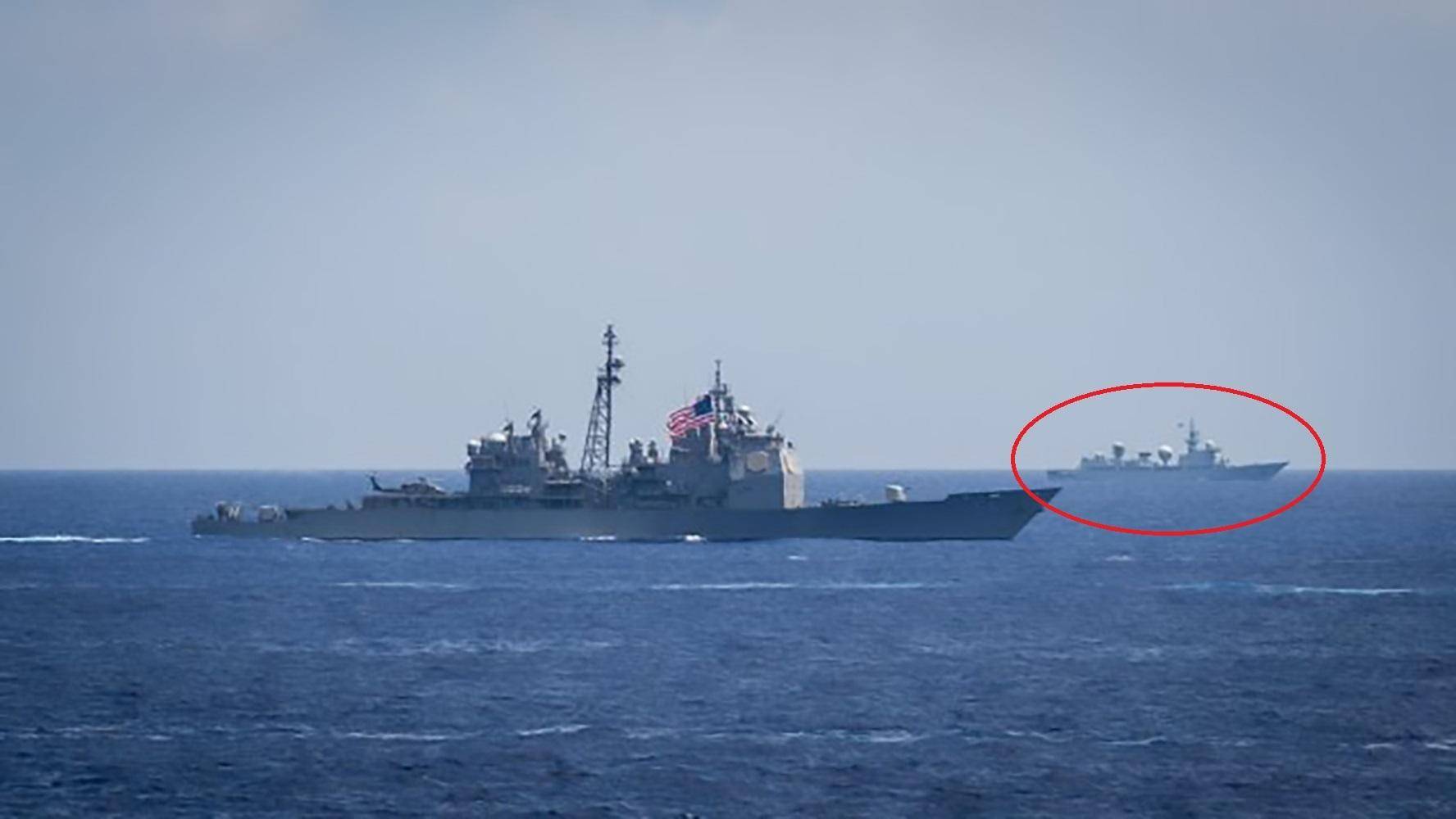 菲軍纏上815電偵船，中國海軍052D艦鎮(zhèn)場，我們目標(biāo)是英美日航母