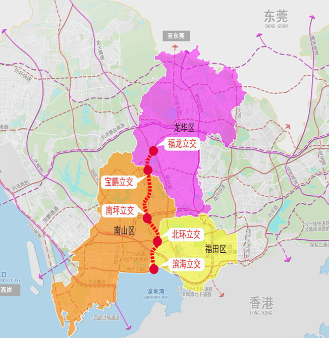 深圳一交通大動脈今年開建！三區(qū)出行擁堵或有大緩解