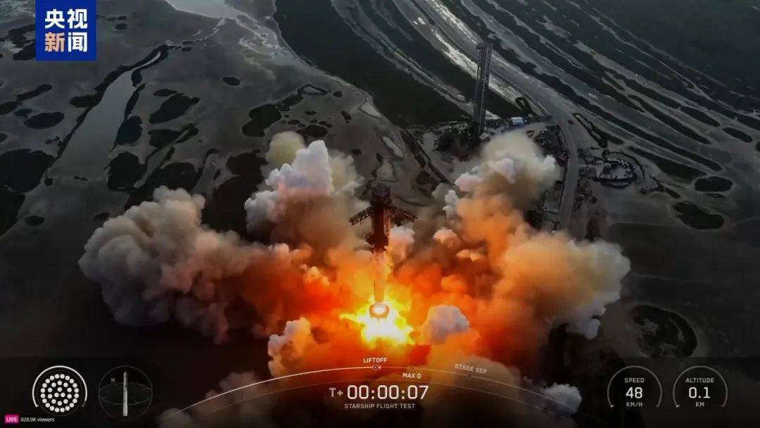 這次沒(méi)有空中爆炸！1個(gè)小時(shí)飛越半個(gè)地球，馬斯克星艦終于成功了，現(xiàn)場(chǎng)歡呼聲、鼓掌聲響成一片